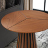 Bourbon Side Table in Medium Brown by Cyan Design