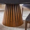 Bourbon Dining Table in Black Medium Brown by Cyan Design