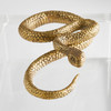 Snake Box Designed by Thom Filicia in Clear & Brass by Cyan Design