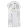 Tall Faceted Candleholder Designed by Thom Filicia in Clear by Cyan Design