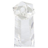 Tall Faceted Candleholder Designed by Thom Filicia in Clear by Cyan Design