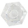 Short Faceted Candleholder Designed by Thom Filicia in Clear by Cyan Design