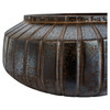 Ribbed Sweater Bowl Designed by Thom Filicia in Crystal Bronze by Cyan Design