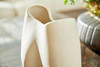 Organic Pinched Bowl Designed by Thom Filicia in Grainy White by Cyan Design