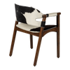 Boss Chair in Brown Hair-On-Hide by Cyan Design
