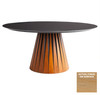  Bourbon Dining Table in Medium Brown by Cyan Design