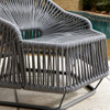 Hexagon Chair in Grey by Cyan Design