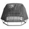 Hexagon Chair in Grey by Cyan Design