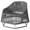 Hexagon Chair in Grey by Cyan Design