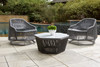 Hexagon Chair in Grey by Cyan Design