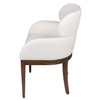 Lucien Dining Chair in Off-White Chenile Basket Weave by Cyan Design