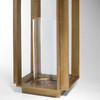 Small Graycliff Lantern Designed by J Kent Martin in Aged Brass by Cyan Design