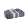 Large Lapis Box in Blue & White by Cyan Design