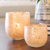 Medium Golden Taffy Vase in Light Gold by Cyan Design