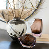 Wide Macallen Vase in Whiskey by Cyan Design