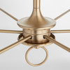 Large Ginevra Chandelier in Aged Brass by Cyan Design