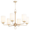 Small Ginevra Chandelier in Aged Brass by Cyan Design