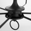 Small Ginevra Chandelier in Black by Cyan Design