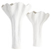 Small Tulip Vase in White by Cyan Design