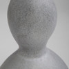 Medium Calabaza Vase Designed by Seth Vaughn in Grey by Cyan Design