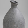 Medium Calabaza Vase Designed by Seth Vaughn in Grey by Cyan Design