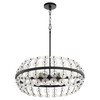 Selena 4 Light Pendant in Matte Black by Cyan Design