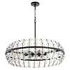 Selena 6 Light Pendant in Matte Black by Cyan Design