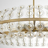 Selena 6 Light Pendant in Aged Brass by Cyan Design
