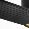 Buran 58″ Ceiling Fan in Black & Aged Brass by Cyan Design
