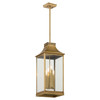 Salem 4 Light Pendant in Heritage Brass by Cyan Design