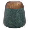 Large Sofia Box in Green Forest & Antique Brass by Cyan Design