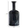 Medium Infinity Vase in Black & Grey Gold by Cyan Design