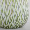 Medium Signo Vase in Green & White by Cyan Design