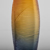 Small Vesper Vase in Amber & Grey by Cyan Design