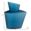 Small Manarola Vase in Blue by Cyan Design