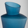 Small Manarola Vase in Blue by Cyan Design