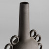 Small Ringlets Vase in Black by Cyan Design