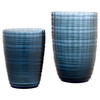 Large Riptide Vase in Blue by Cyan Design