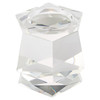 Medium Faceted Pillar Candleholder by Cyan Design