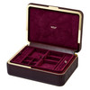 WOLF - Bella Medium Jewelry Box in Bordeaux