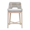 Essentials For Living - Tapestry Outdoor Counter Stool in Taupe & White Flat Rope