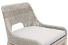 Essentials For Living - Tapestry Outdoor Counter Stool in Taupe & White Flat Rope
