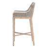 Essentials For Living - Tapestry Barstool in Taupe & White Flat Rope