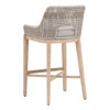 Essentials For Living - Tapestry Barstool in Taupe & White Flat Rope