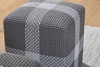 Essentials For Living - Cross Accent Cube in Dove Flat Rope