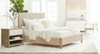 Essentials For Living - Wrenn 6-Drawer Double Dresser in Natural Gray Acacia, Matte White, Brushed Stainless Steel