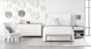 Essentials For Living - Wrenn 6-Drawer Double Dresser in Natural Gray Acacia, Matte White, Brushed Stainless Steel