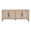 Essentials For Living - Halloway Media Sideboard in Natural Gray Acacia