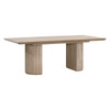 Essentials For Living - Halloway Extension Dining Table in Natural Gray Acacia