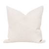 Essentials For Living - The Basic 22" Essential Pillow in Performance Textured Cream Linen